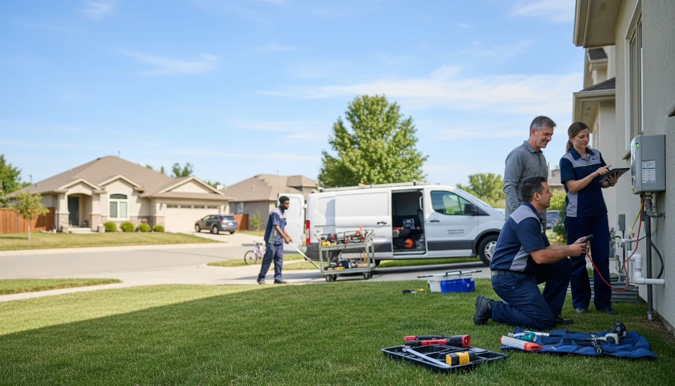 Tankless water heater service in Cudahy, CA